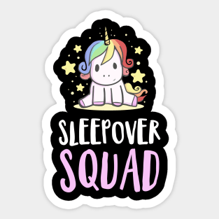 Sleepover Squad Rainbow Sticker